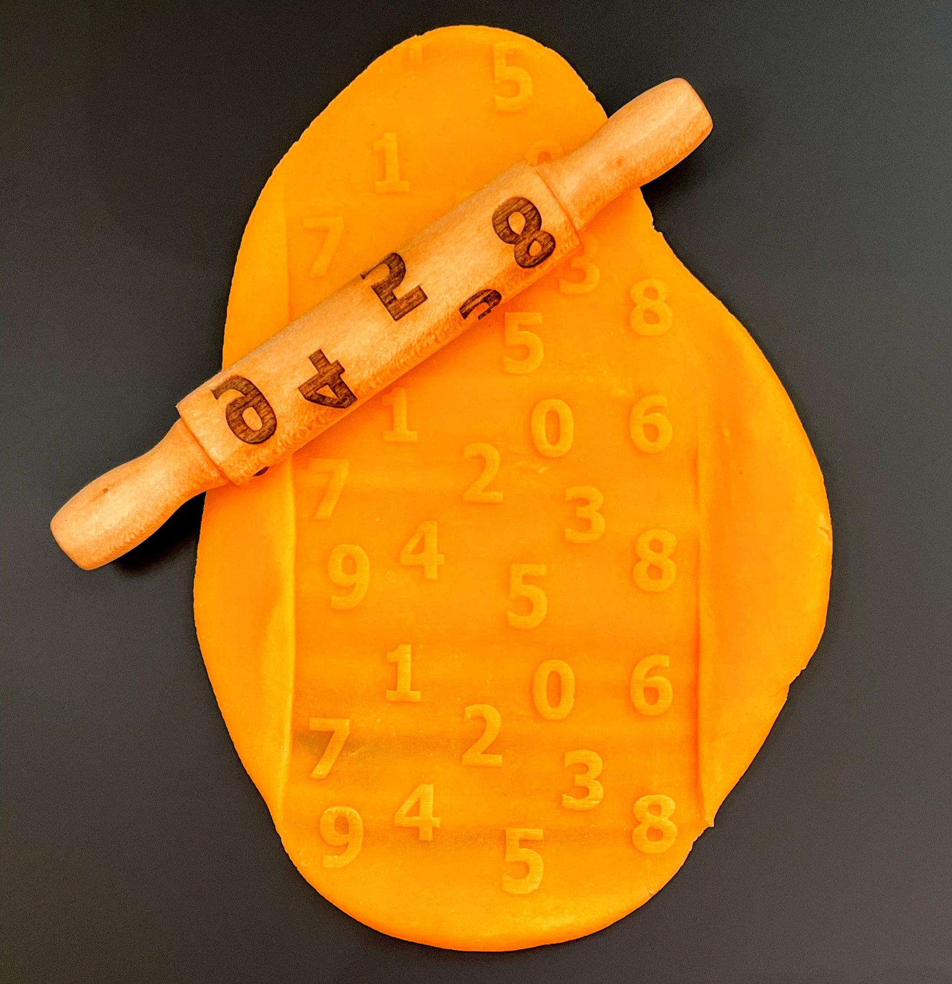 Educational Texture Rollers: Alphabet, Numbers, Shapes - Sensory Learning
