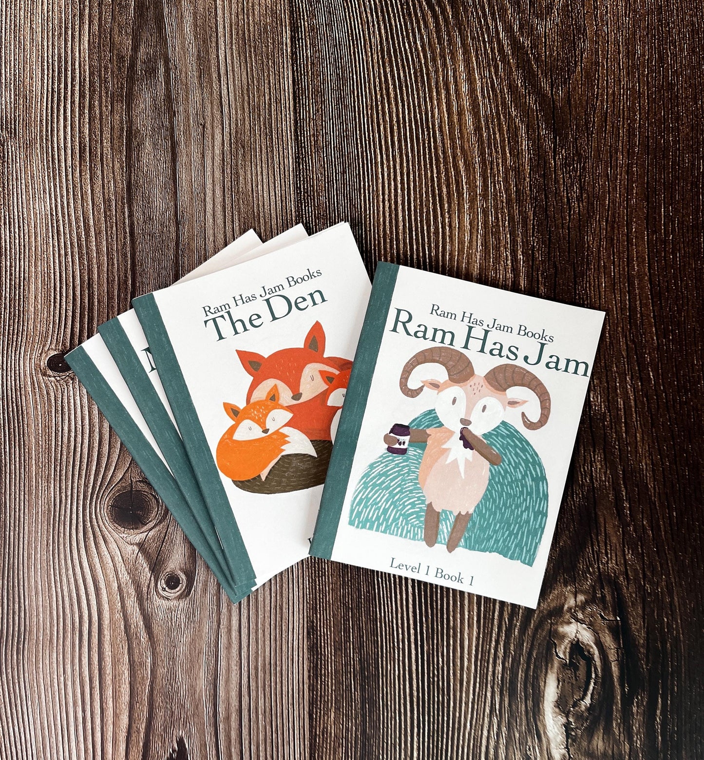 Montessori Beginner Books Level 1 -Beginner Reader Phonics Book Set -Early Reader Ram Has Jam Series
