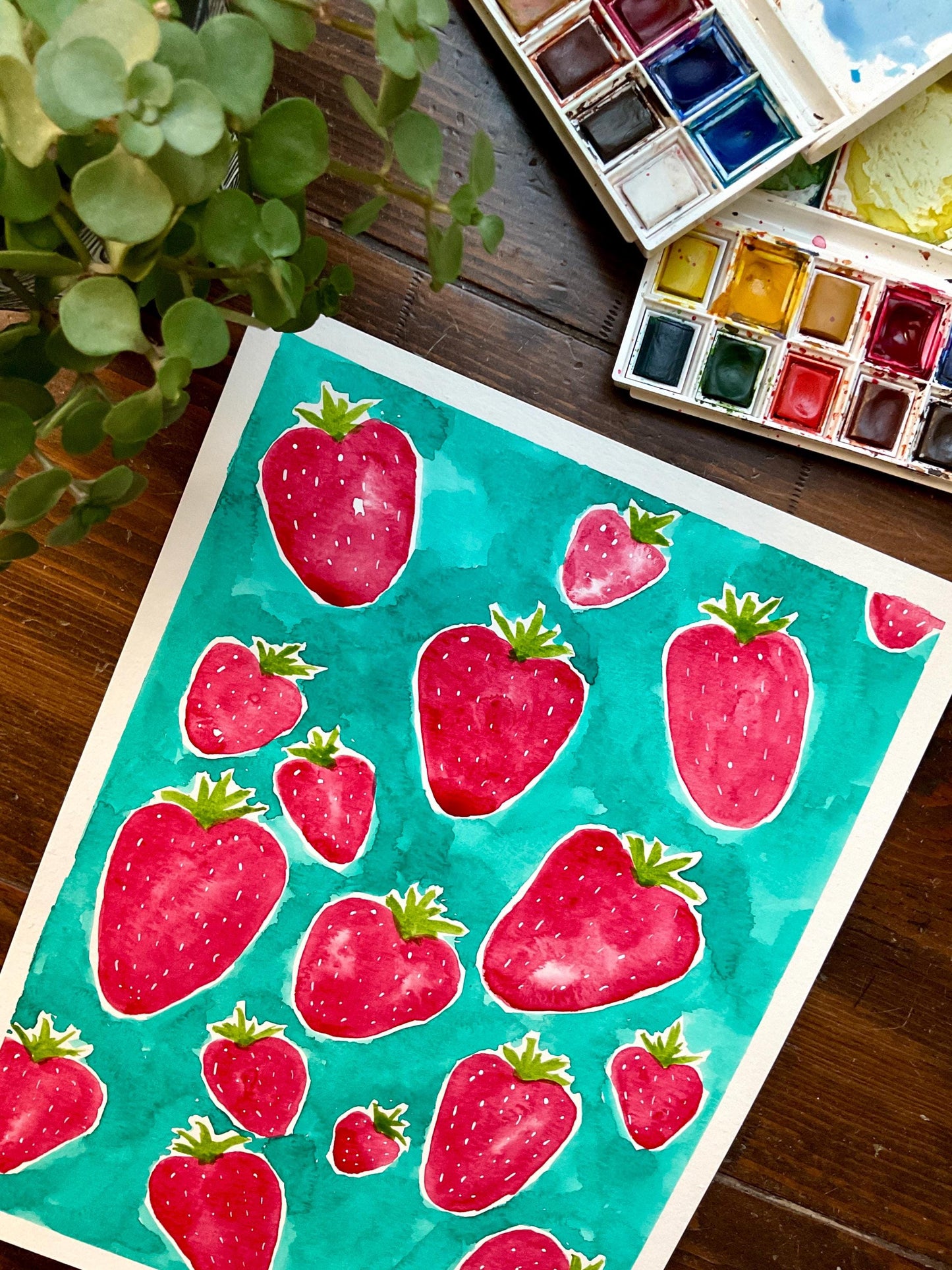 Strawberry Unit - Looking Glass Nature Study | Summer Unit | Homeschool Printable