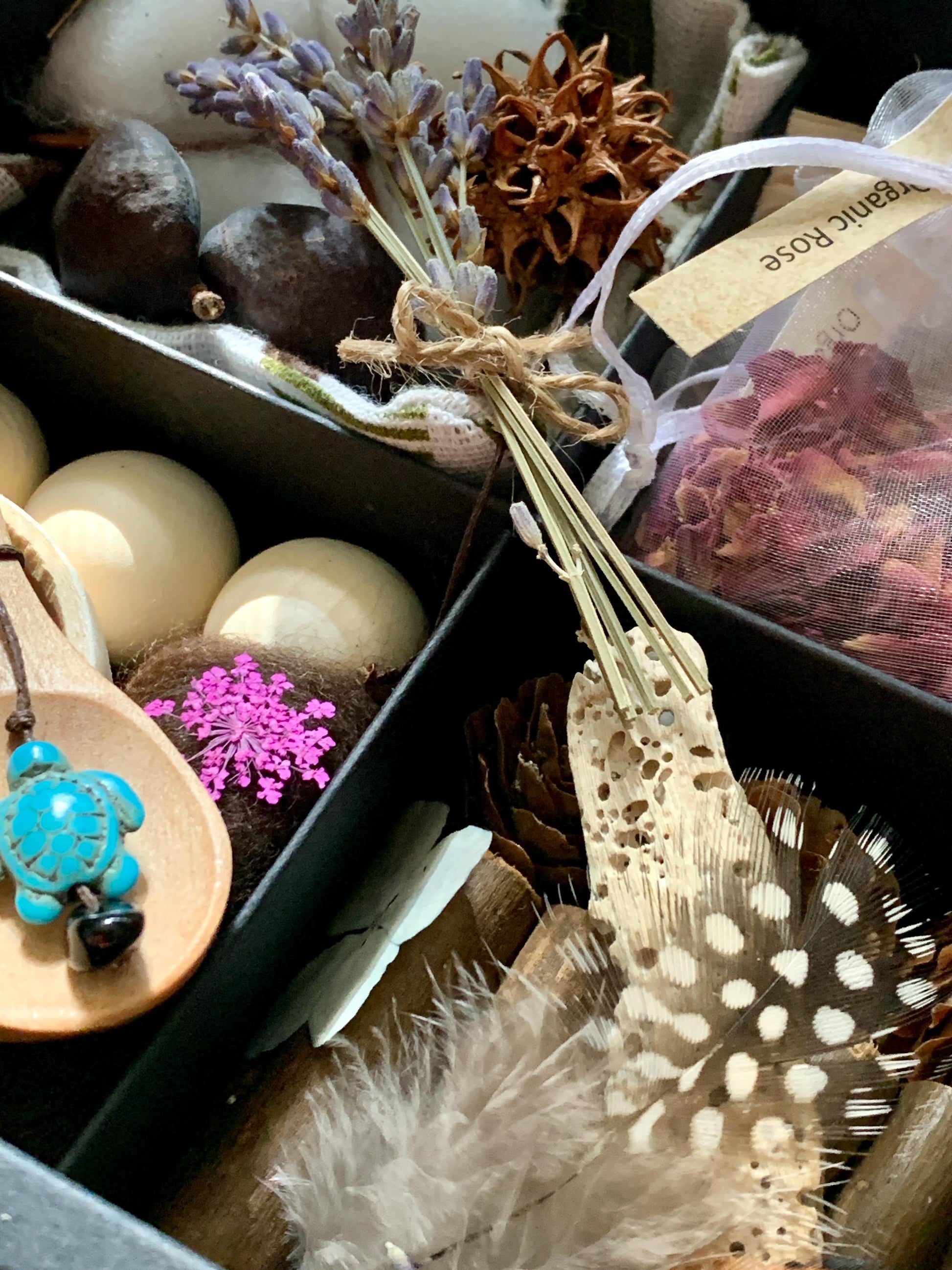 Kids Nature Sensory Crafting Boxes Montessori Waldorf Forest School Creative Play and Math