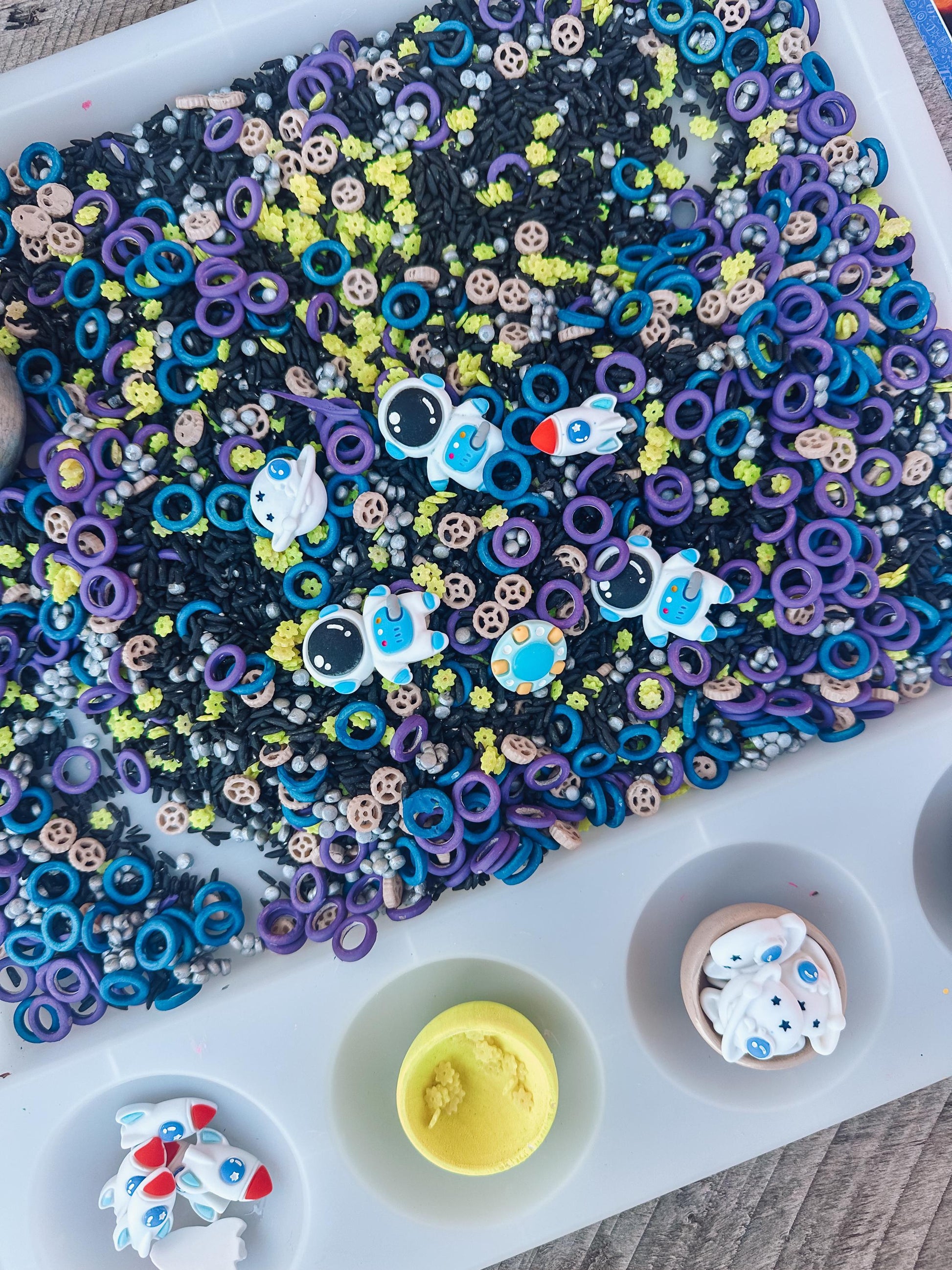 Take me to Space  Sensory Bin  Filler