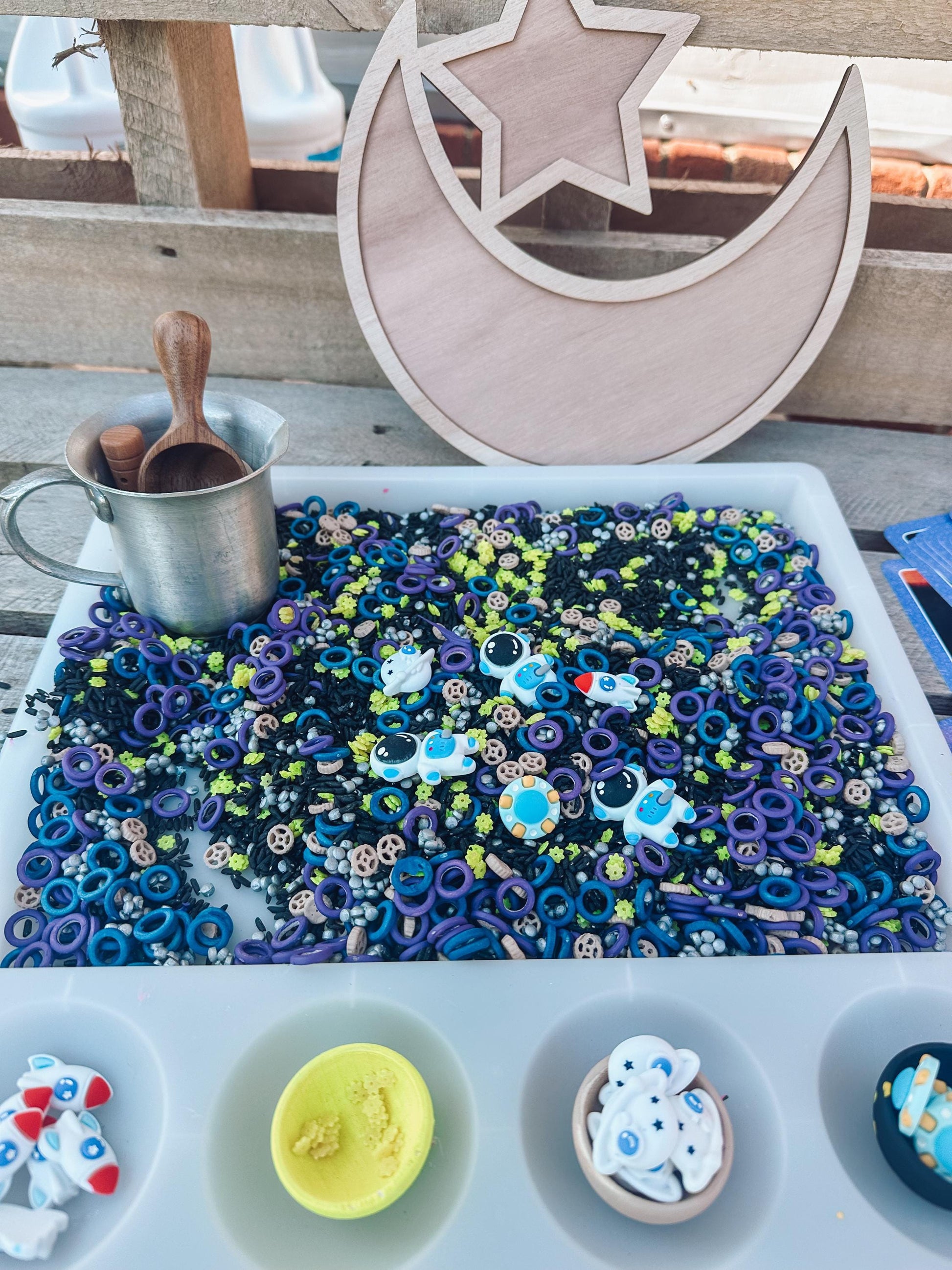 Take me to Space  Sensory Bin  Filler