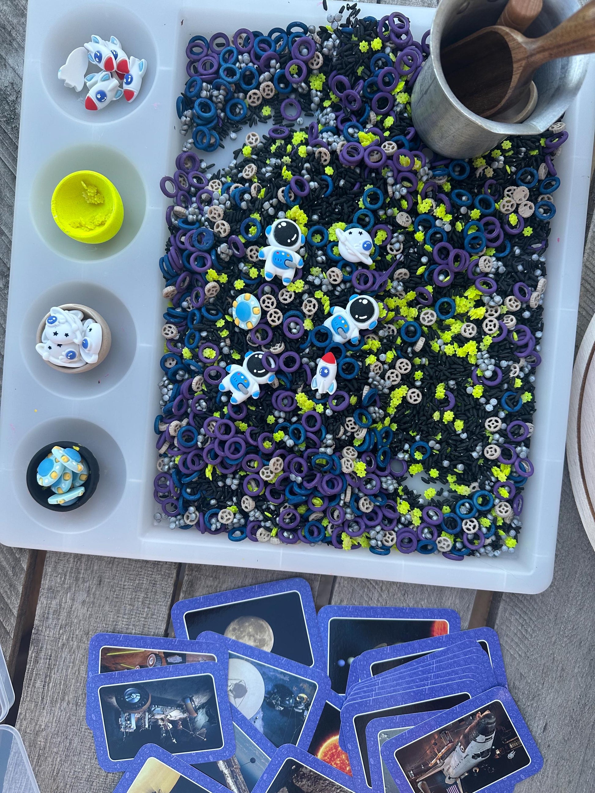 Take me to Space  Sensory Bin  Filler