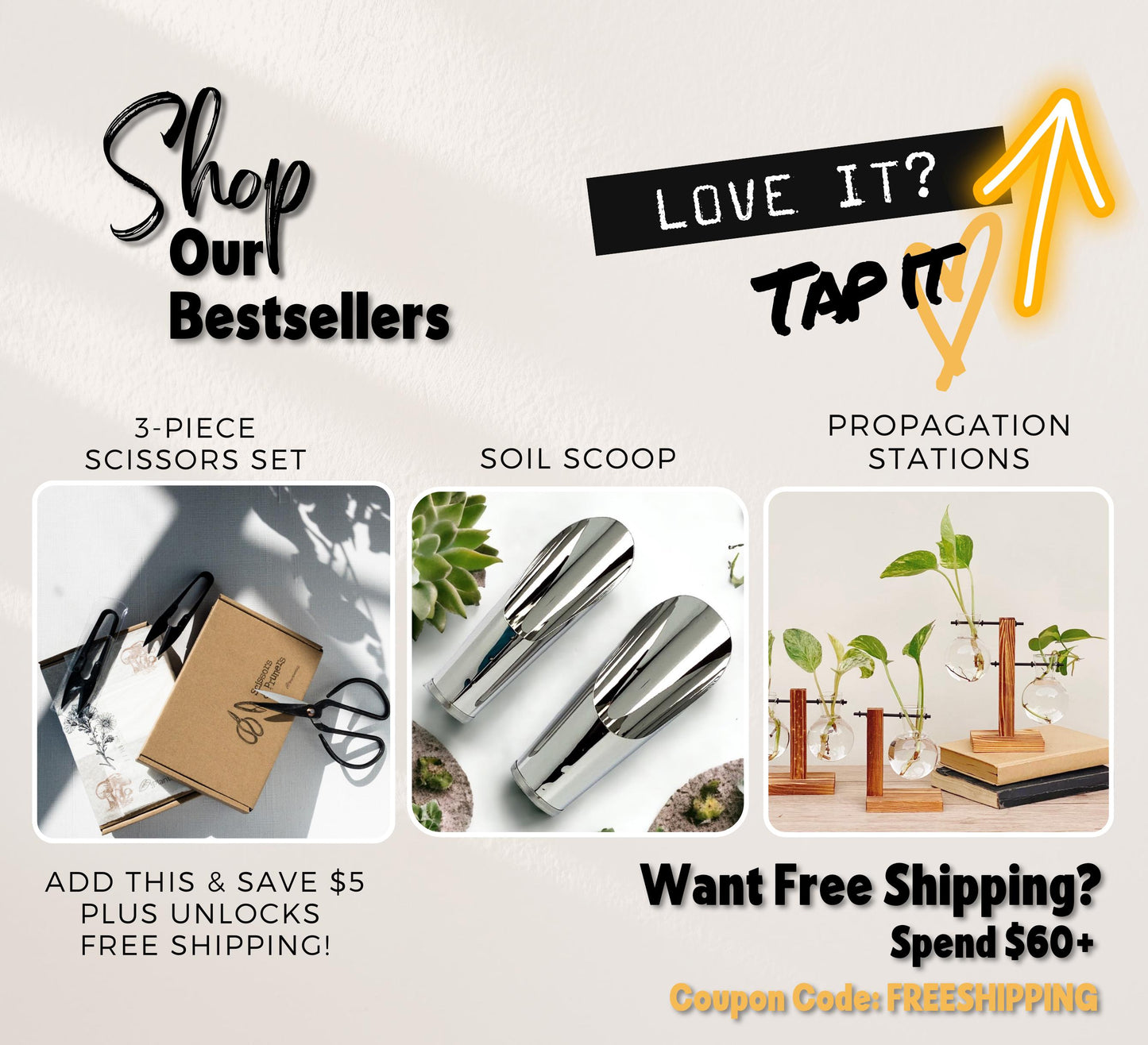 Plant Mat & Pruners for Repotting / Potting Tarp | Gardening essentials and must-have plant tools and accessories | 2 sizes available