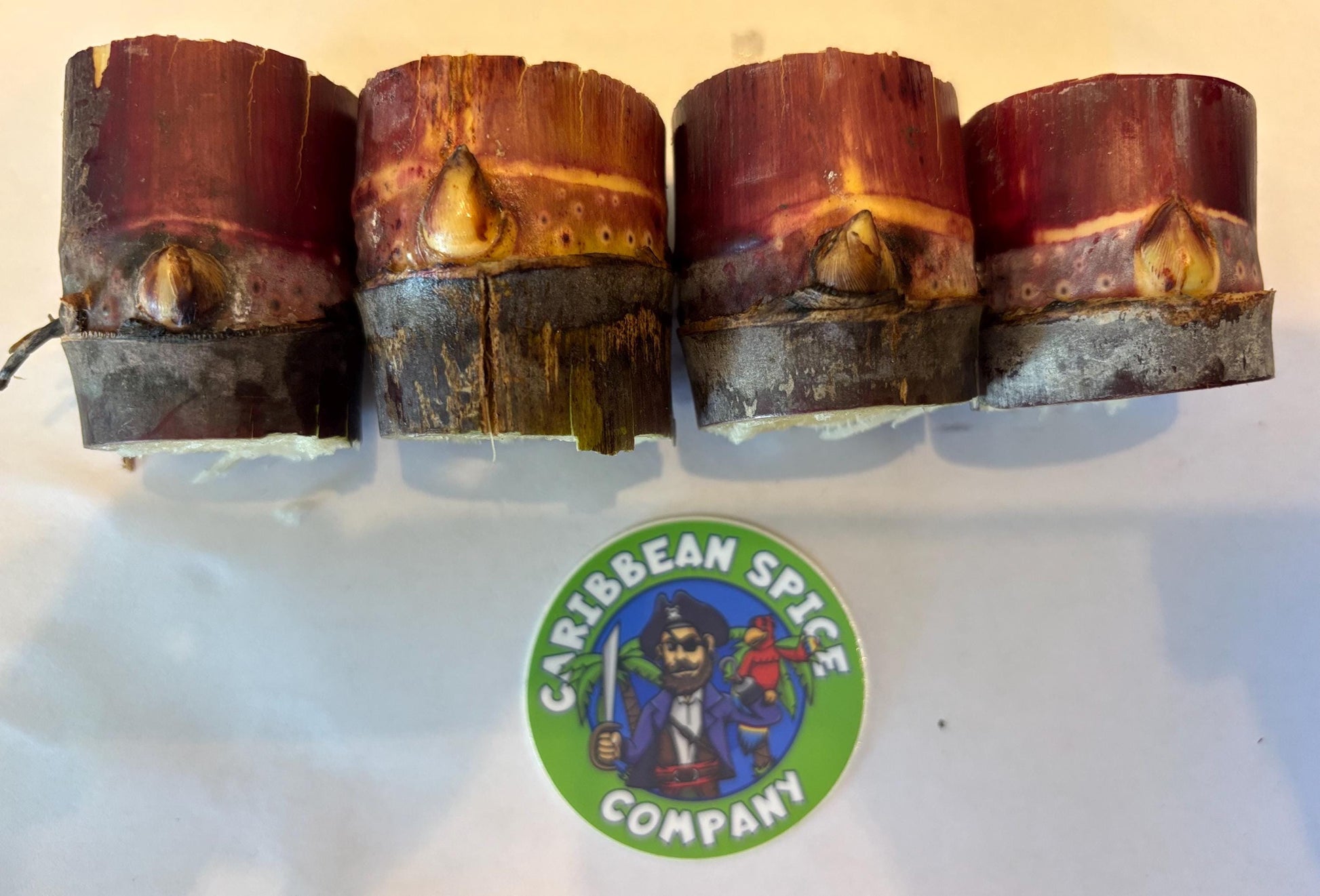 Black Sugarcane Nodes: Fresh Cuttings for Planting (1-3 Inch)