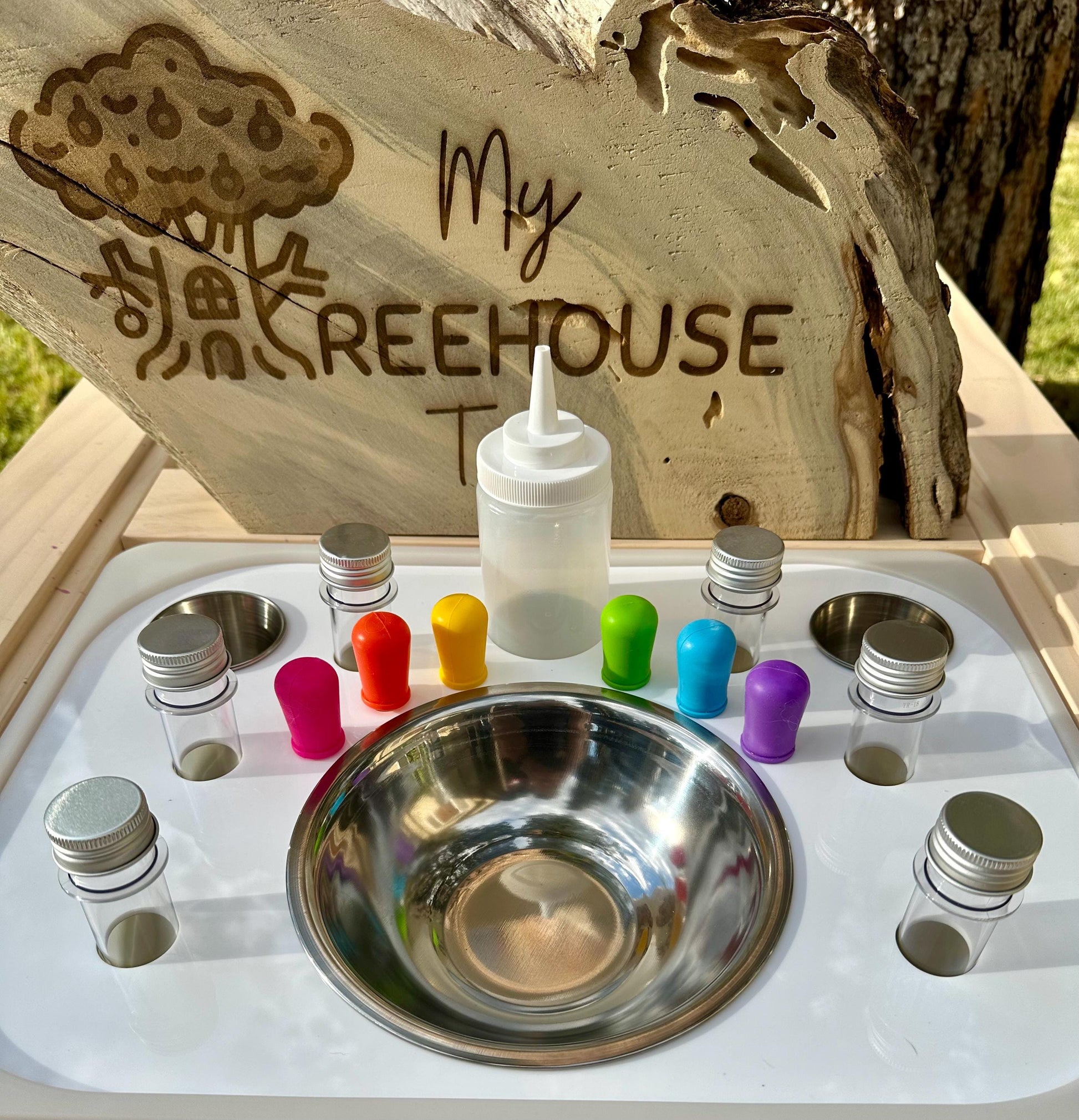 The Big Potion Lab Flisat SMART FIT Table Insert | Sensory Bin Science Exploration