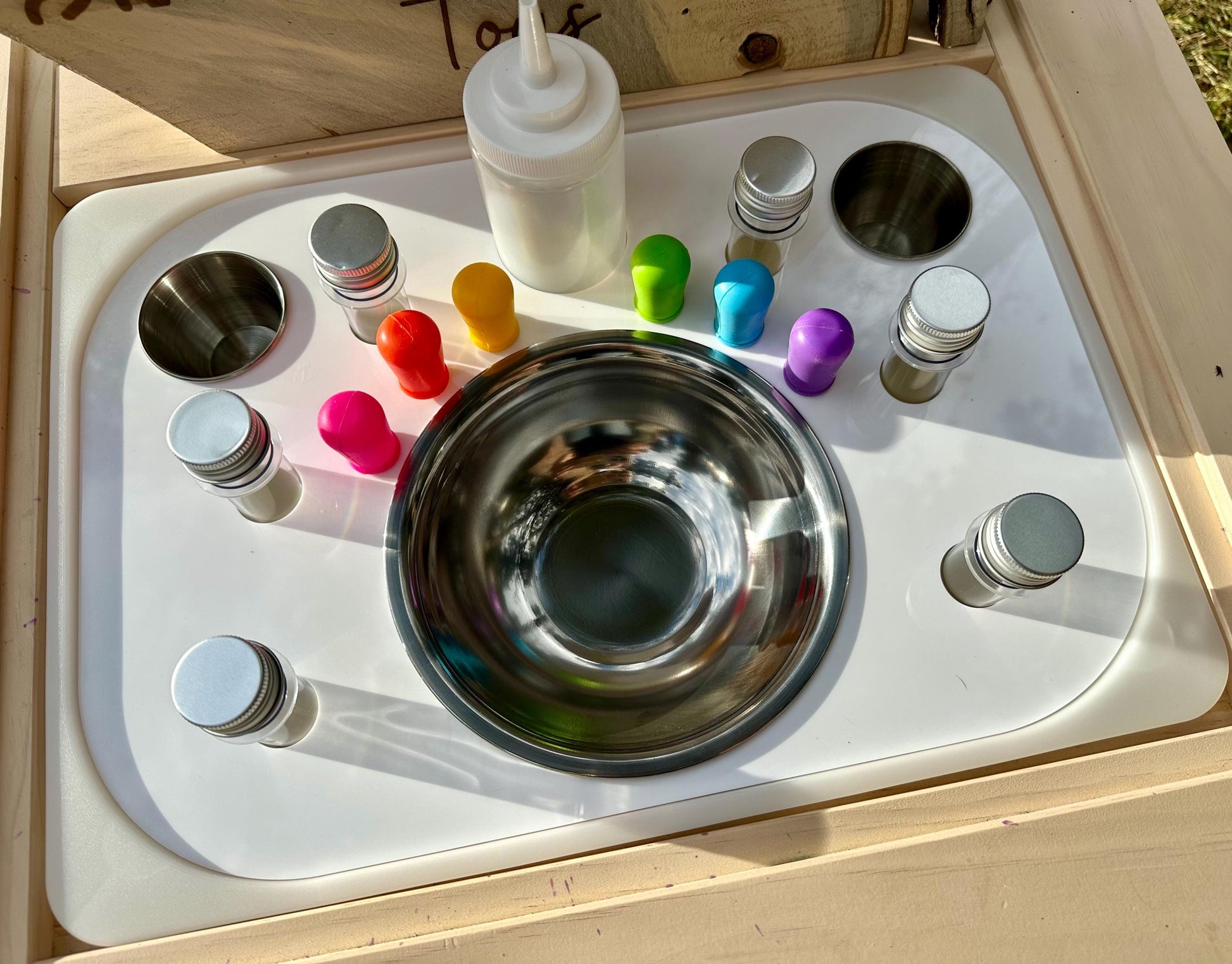 The Big Potion Lab Flisat SMART FIT Table Insert | Sensory Bin Science Exploration
