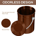 Compost Bin with Lid and 1.3 Gallon Compose Spare Charcoal Filter Utopia Kitchen