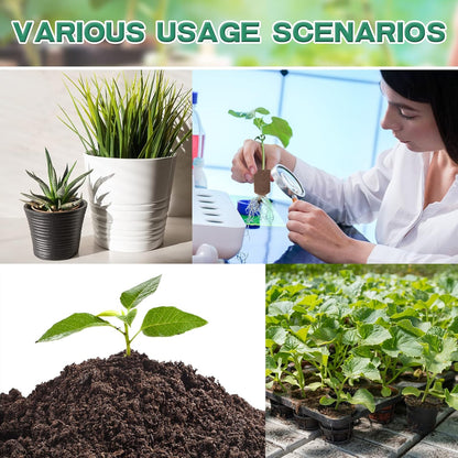 Hydroponic Sponges Grow Starter Pods Organic Growth Sponge Starter Plugs for Plant Cloning Growing (50 Pcs)