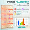 Grow Lights for Indoor Plants Full Spectrum with Stand LED Standing Plant Lights