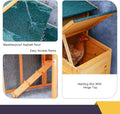 66 Inch Wood Chicken Coop Chicken House Indoor Outdoor Chicken Cage 2-4 Chickens
