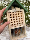 Grand Pollinator Hotel: Multi-Room Insect Habitat for Mason Bees