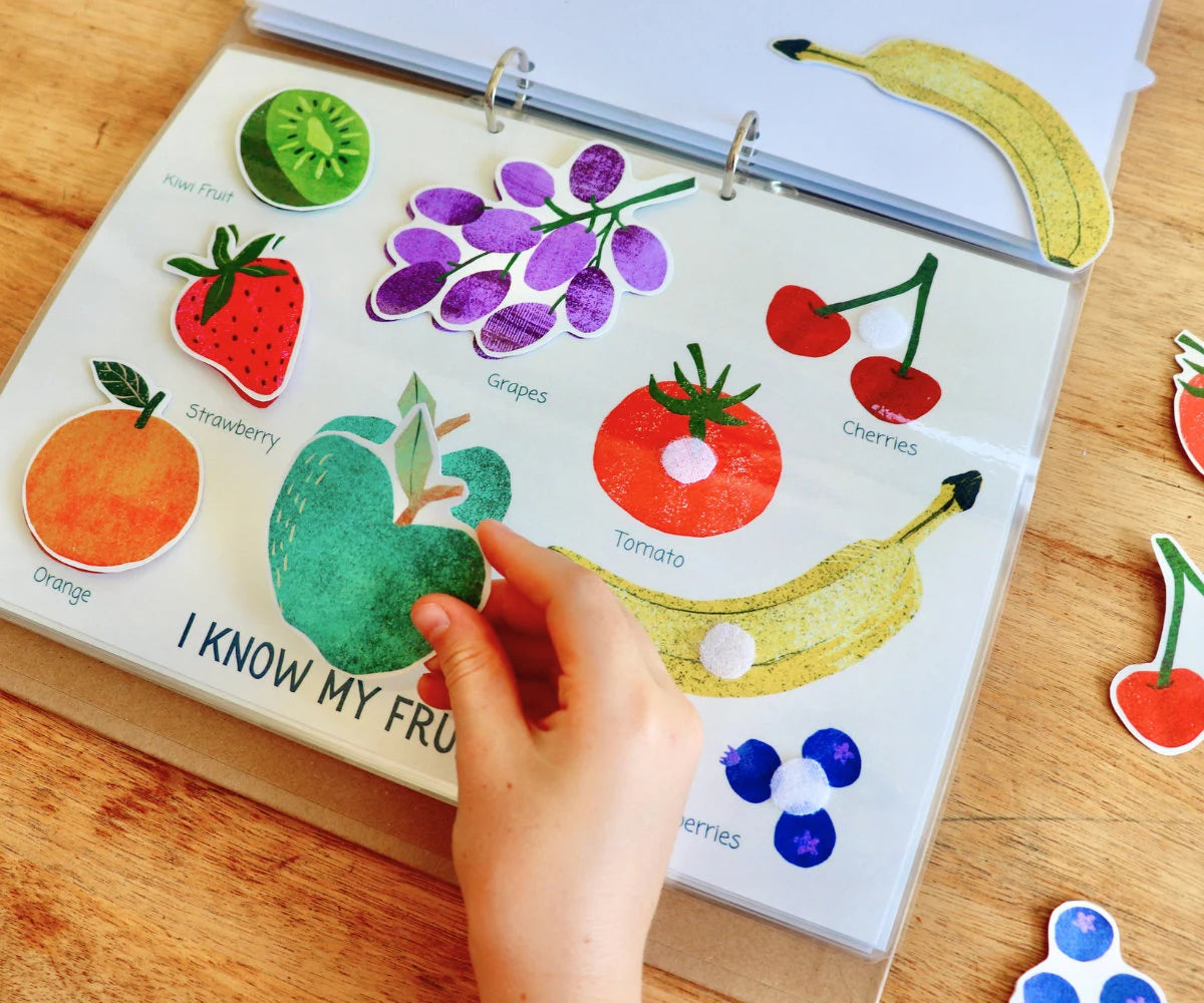 Spring Garden Busybook Printable Quiet books Toddler Activities Morning Busy Book Montessori Homeschool Resources Preschool Pre-K Kids Gift