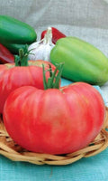 Siberian Giant Pink, Tomato, Russian Heirloom Garden Seeds Open Pollinated Container Gardening Organic Vegetable Seeds Non-GMO Seed Packets
