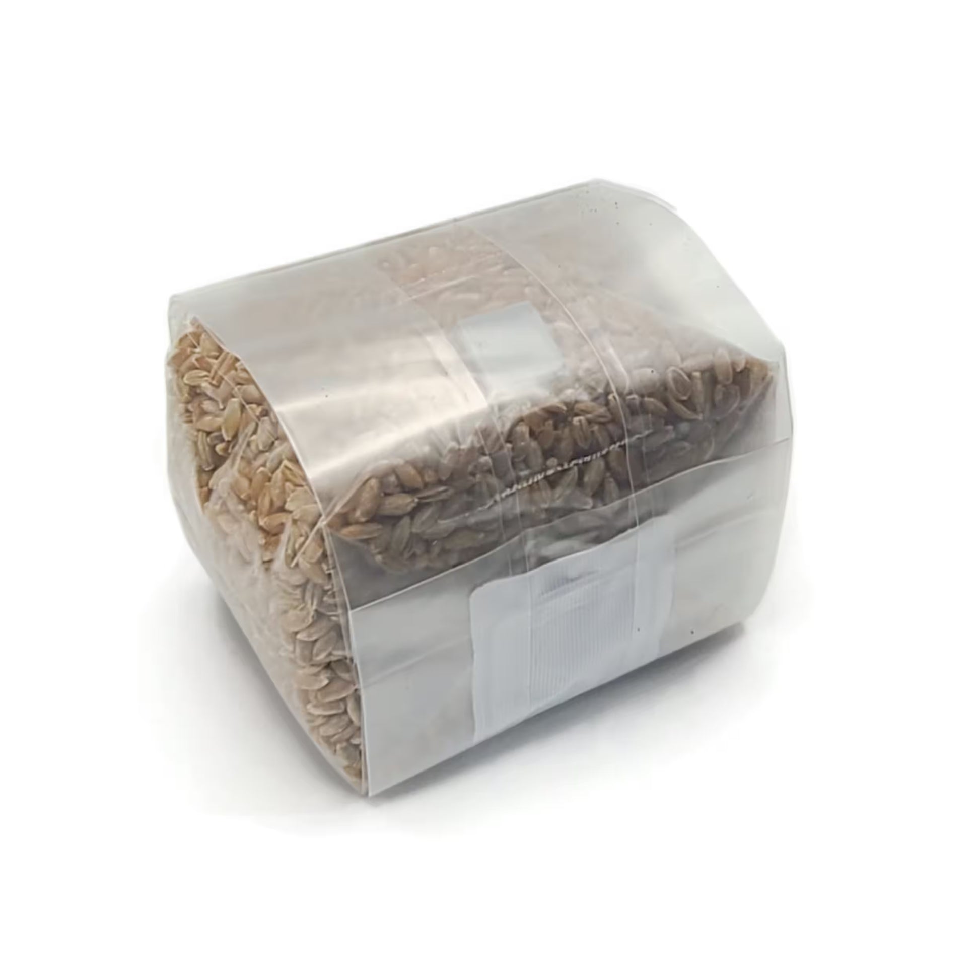 Sterilized Rye Grain Bags: Organic Mushroom Substrate with Self-Healing Injection Port