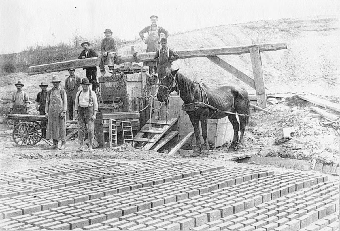 Terracotta Sea Pottery - 15 Pieces Vintage Beach Brick from Maine - Vintage Clay Pottery - Genuine Maine Sea Bricks