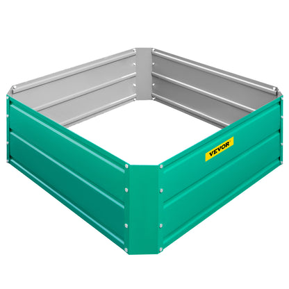 VEVOR Galvanized Raised Garden Bed Planter Box for Plant Flower Vegetable