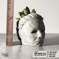 Michael Halloween Concrete Planter SMALL - Desk Planter