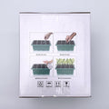Seed Starter Tray with Plant Light, 4 Pack Grow Lights for Seed Starting Kit wit