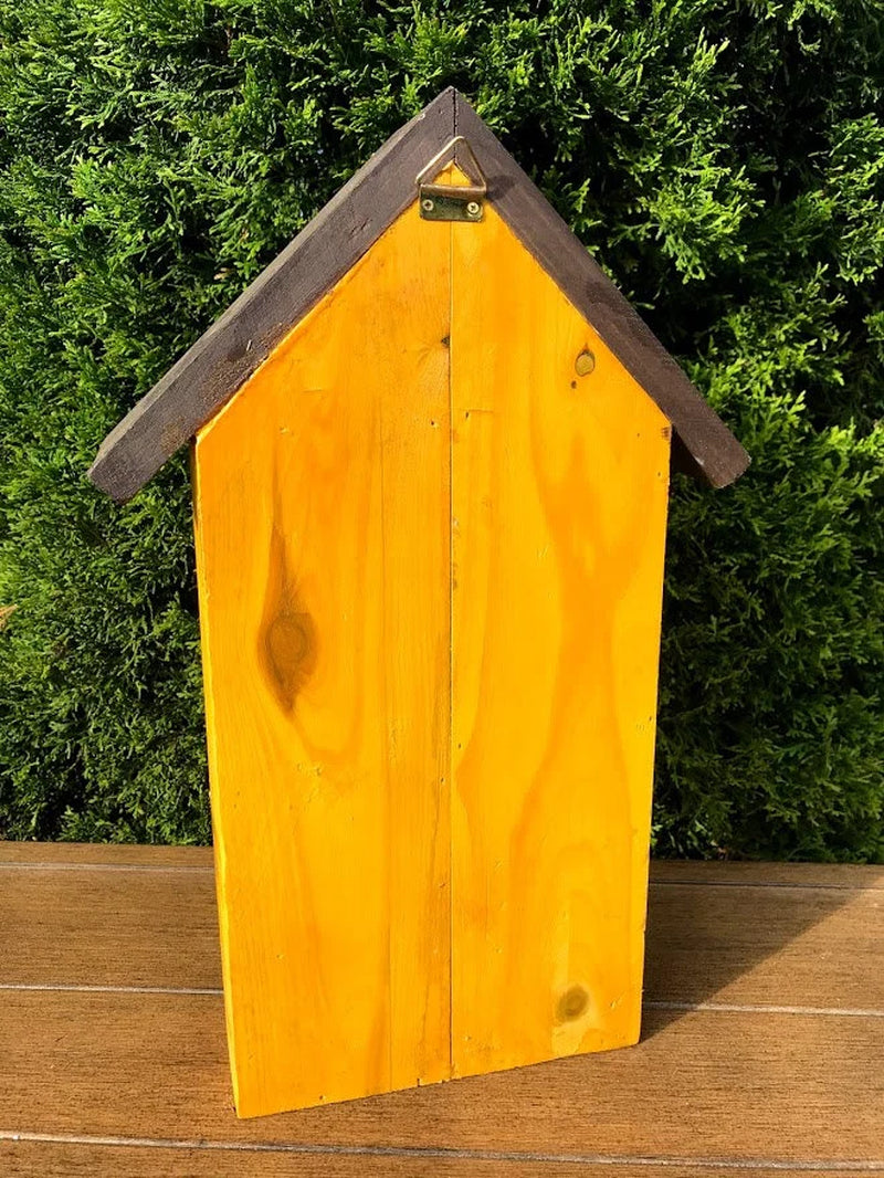 Holiday Pollinator Hotel Multi room House - Leaf Cutter & Mason Bees Insect Habitat Native Gardens Organic Gardening Gardener Nature Gift