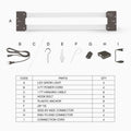 LED Grow Light Full Spectrum  Linkable Seedling Veg Hydroponic Grow Lamp