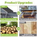 2-Tier Wood Chicken Coop, 80