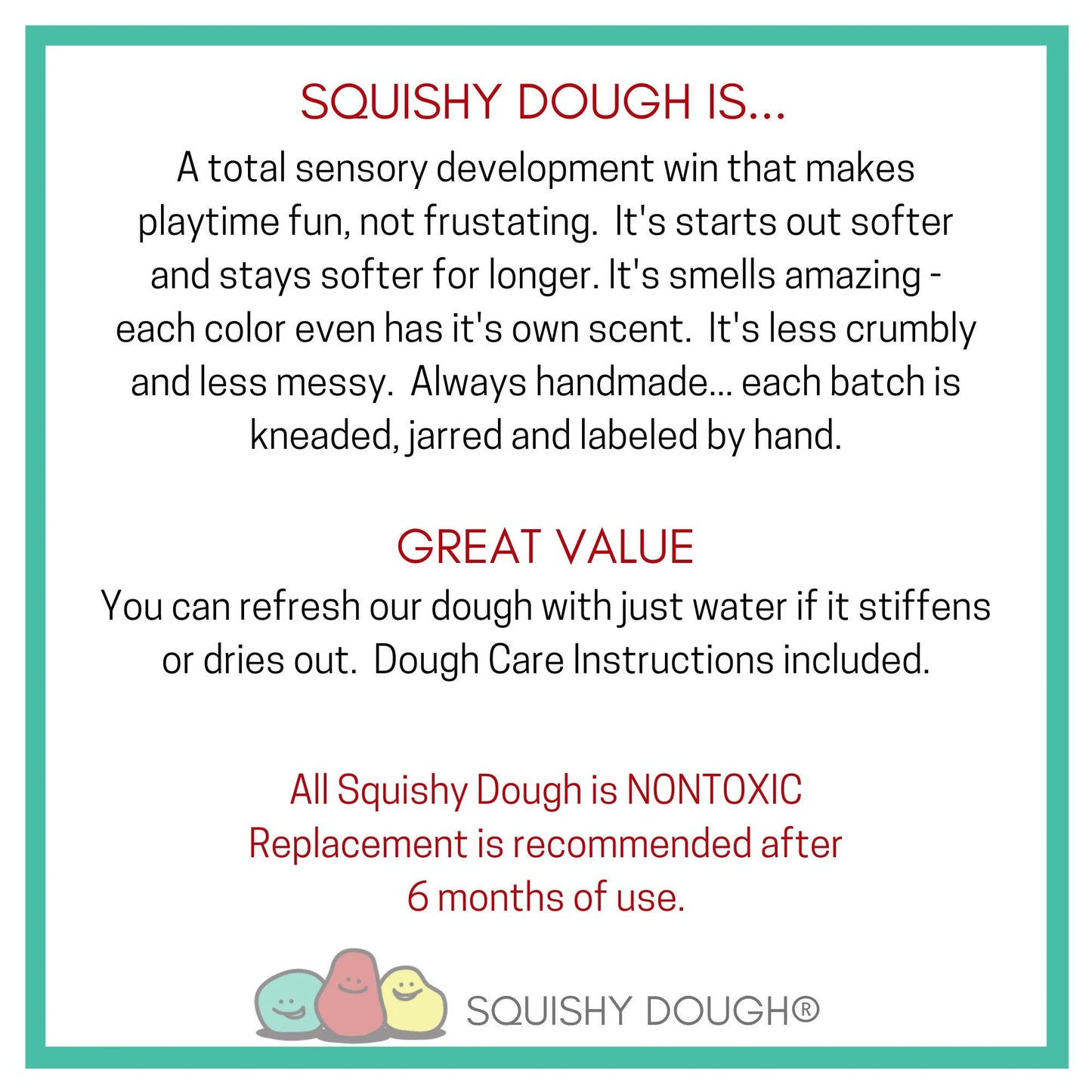 Scented Playdough Jar (4.5 oz), Non-toxic Sensory Dough, Eco-Friendly Christmas Gift for Kids, Stocking Stuffer, Educational Play Kit