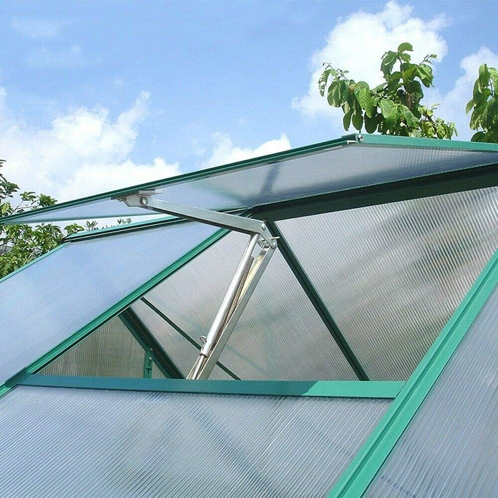 Greenhouse Auto Vent Opener Automatic Roof Vent Opener Greenhouse Solar Powered Greenhouse Accessories Heat Sensitive Ventilation Kit Gardening Tools, Lifts 15Lbs for Hothouse Cold Frame