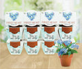 Seeds Forget-Me-Not Terracotta Mini Grow Pots Love Collection, 12-Pack All-in-One Gardening Kit for Wedding Favors, Baby Shower Prizes, Birthday Gifts, or Party Favors