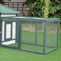 Chicken Coop Hen House /w Cottage Style, Green