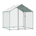 Metal Chicken Coop 6.56x6.56x6.56