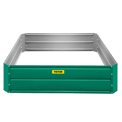 VEVOR Galvanized Raised Garden Bed Planter Box for Plant Flower Vegetable