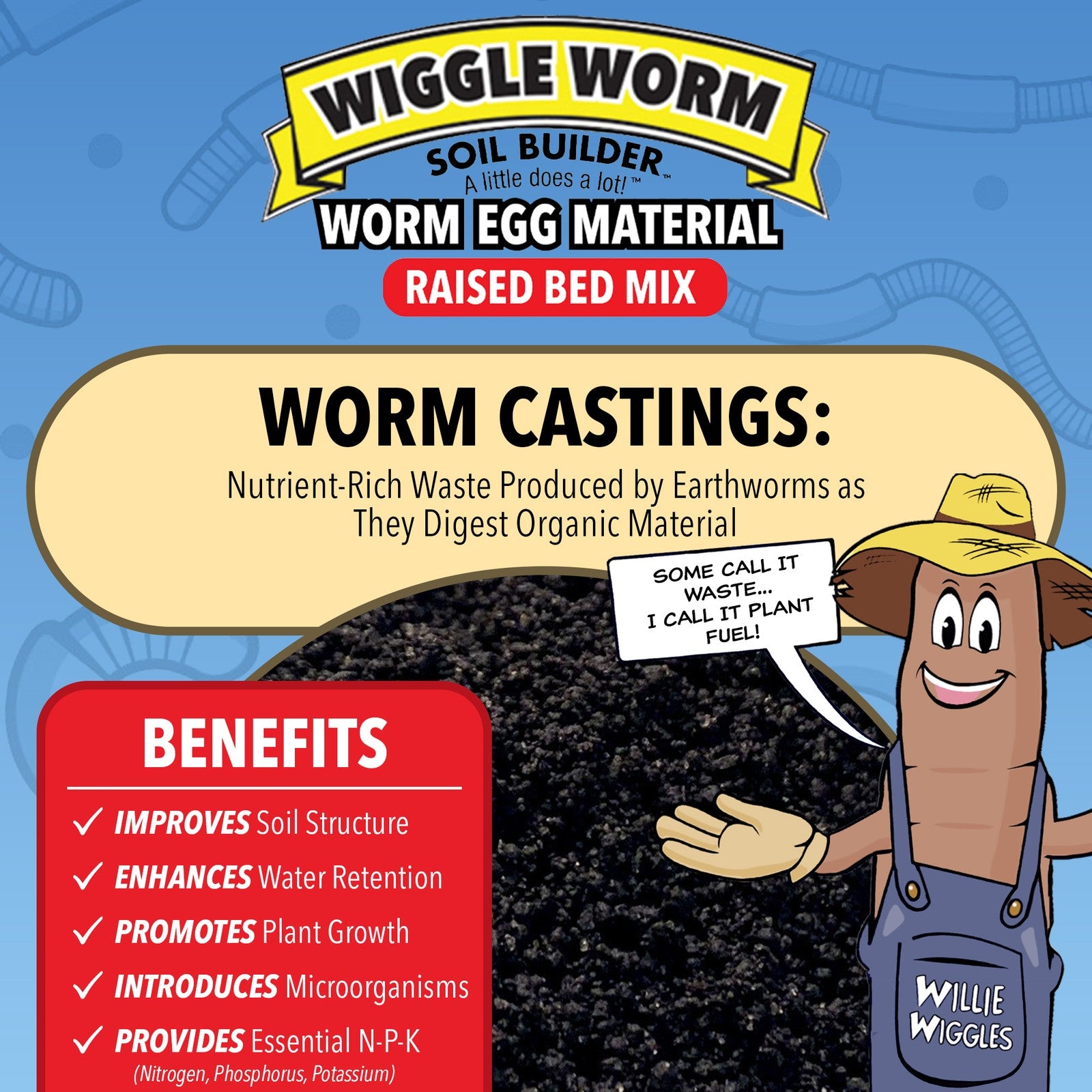 Wiggle Worm Raised Bed Mix - Thumbnail 4