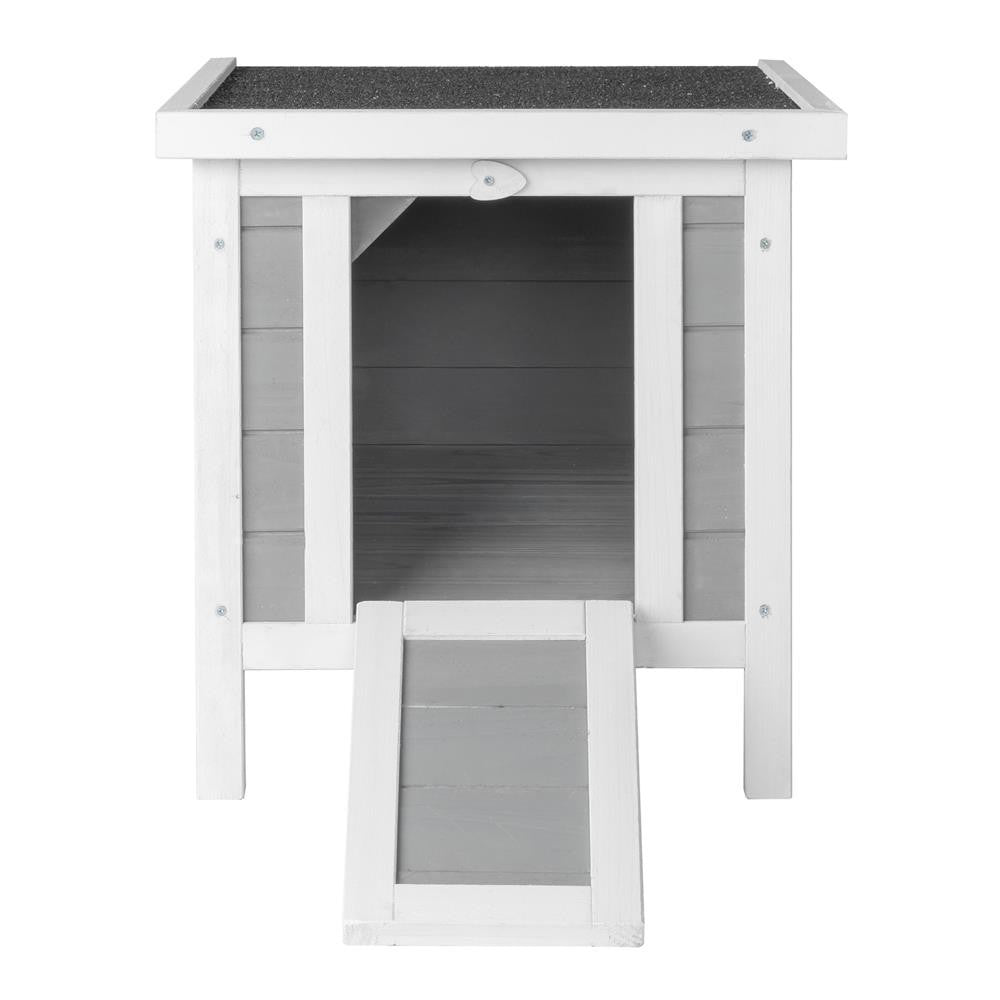 20" Wooden Waterproof Rabbit Hutch Chicken Coop Hen House Pet Cage Small Animal