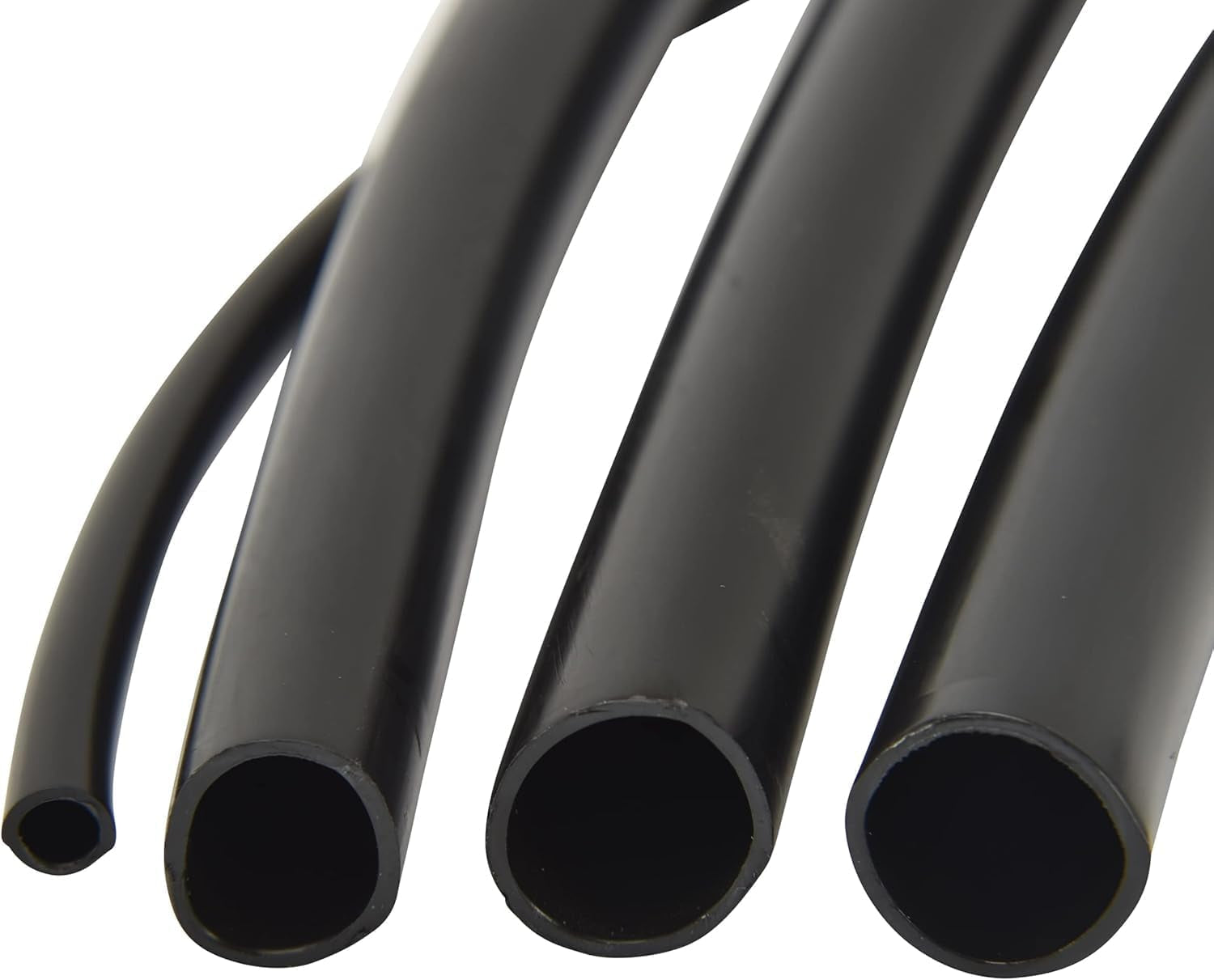 016010T 1/4 in. Drip Irrigation Supply Tubing, 100 ft., 1/4 in x 100 ft, for Drip Irrigation Parts, and Drip Systems, Black Polyethylene