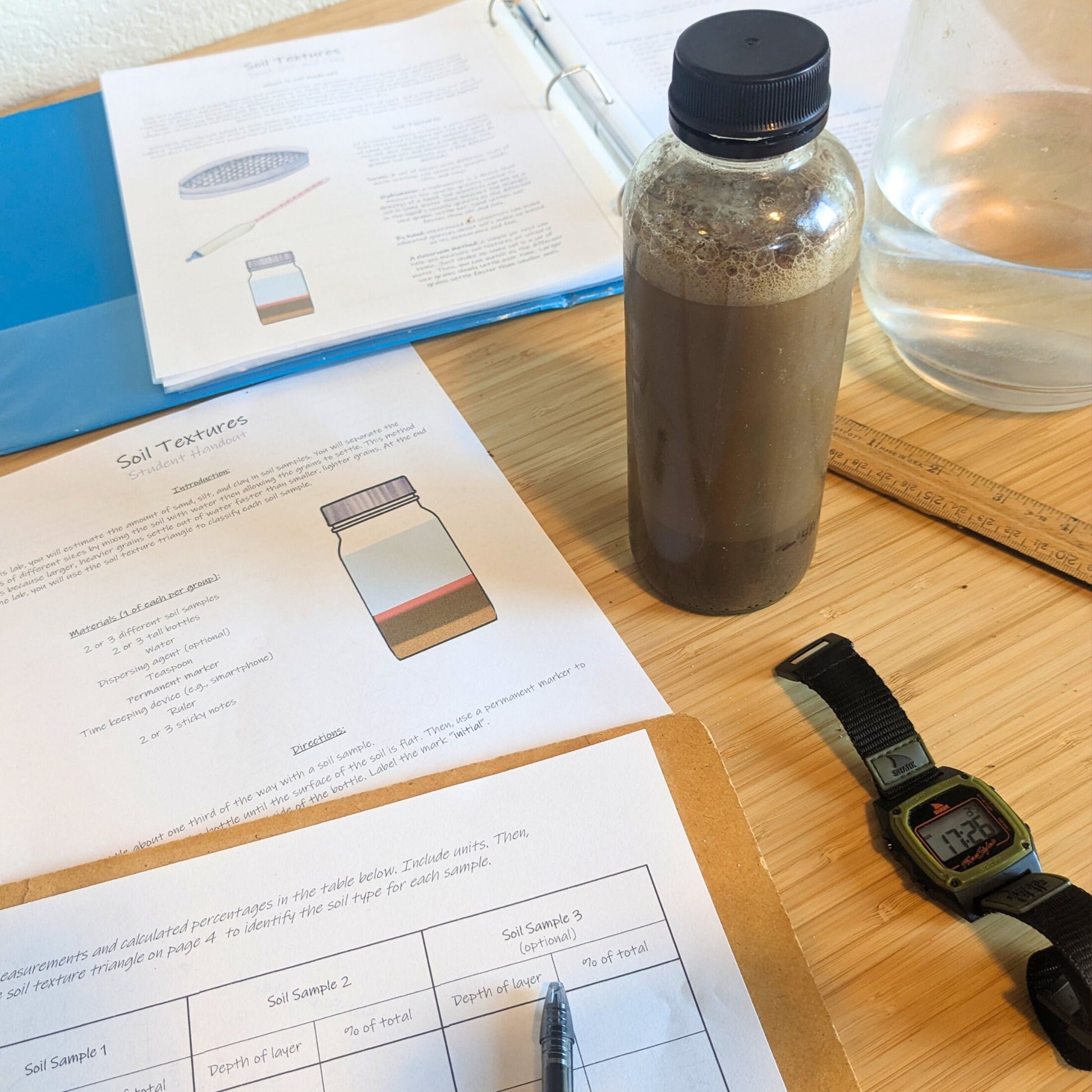Soil Science Unit: with 5 science lab activities! Study porosity, permeability, soil textures, soil horizons, and more!