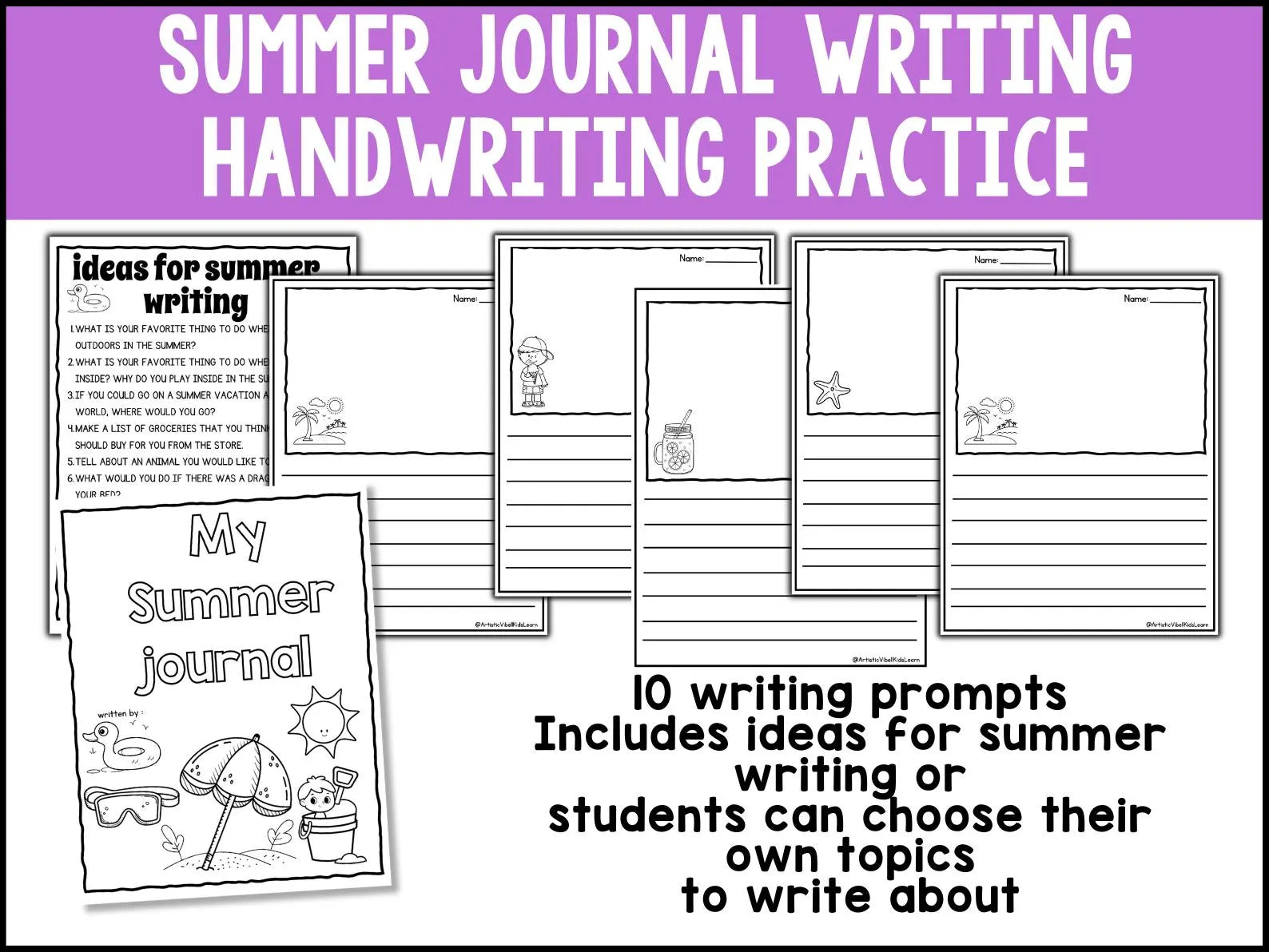 140 Kindergarten Summer Worksheet Packet Activity Bundle End of the Year Math Reading Activities Worksheets First Grade Summer Packet Fun