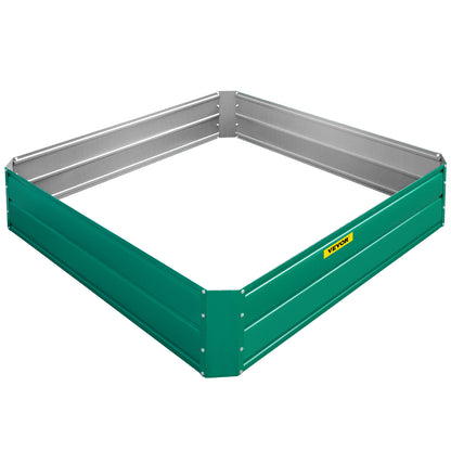VEVOR Galvanized Raised Garden Bed Planter Box for Plant Flower Vegetable