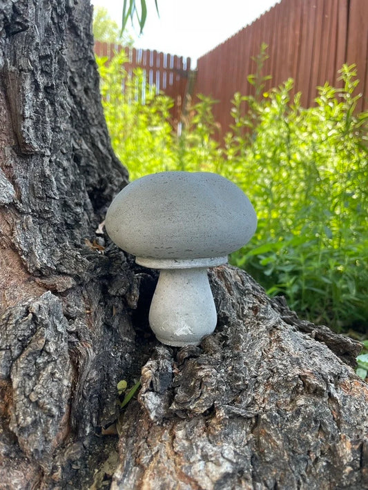 Mushrooms Concrete Garden Planter Decorations Pots Fairy Vegetable