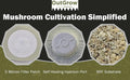 BRF Jars Brown Rice Flour Mushroom Substrate (12 Pack)