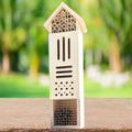 Best-Seller Wooden Insect Hotel for Bees, Butterflies, & Ladybugs, Hangable or Stakable Garden Beehive Gift