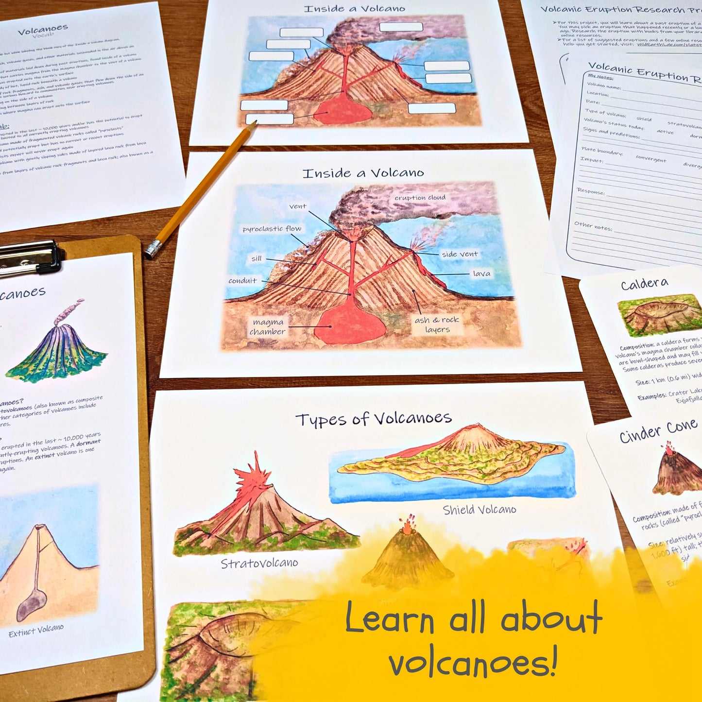 Plate Tectonics Unit: complete collection of classroom materials, earth science lesson plan, science unit study, homeschool geology