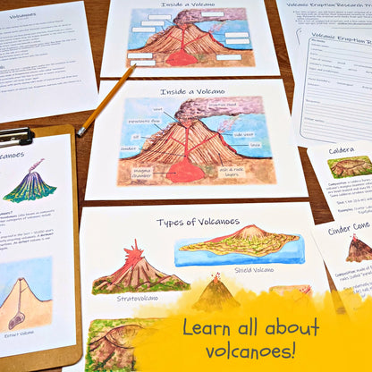 Plate Tectonics Unit: complete collection of classroom materials, earth science lesson plan, science unit study, homeschool geology