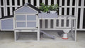 2-Tier Wood Chicken Coop, 80
