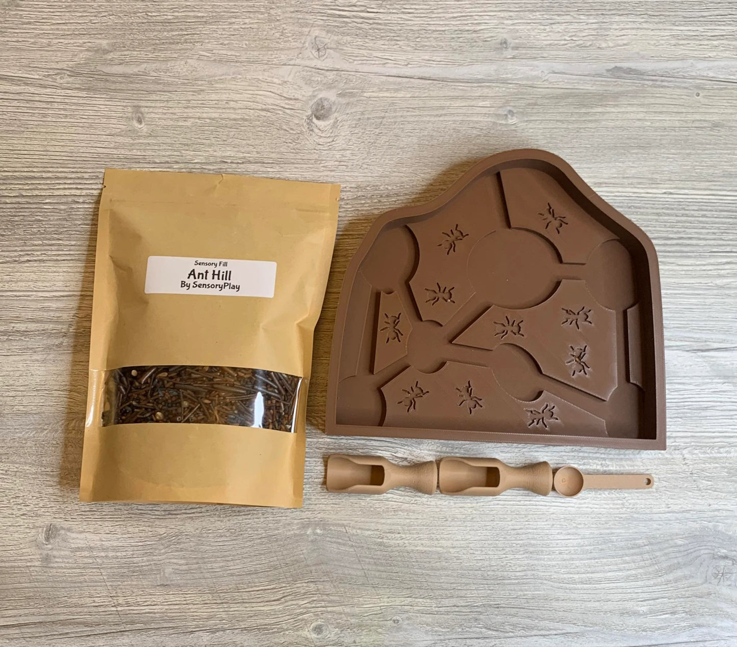 Ant hill sensory play set, educational insect set, seonsory play starter set, sensory fill kit, loose parts, gifts for kids under 20