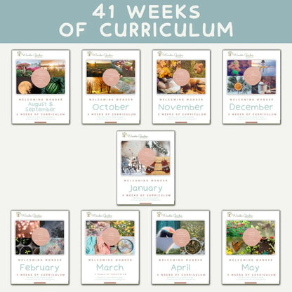 Nature-based Kindergarten Homeschool Curriculum: Secular, Whole-child focus, Hands-on