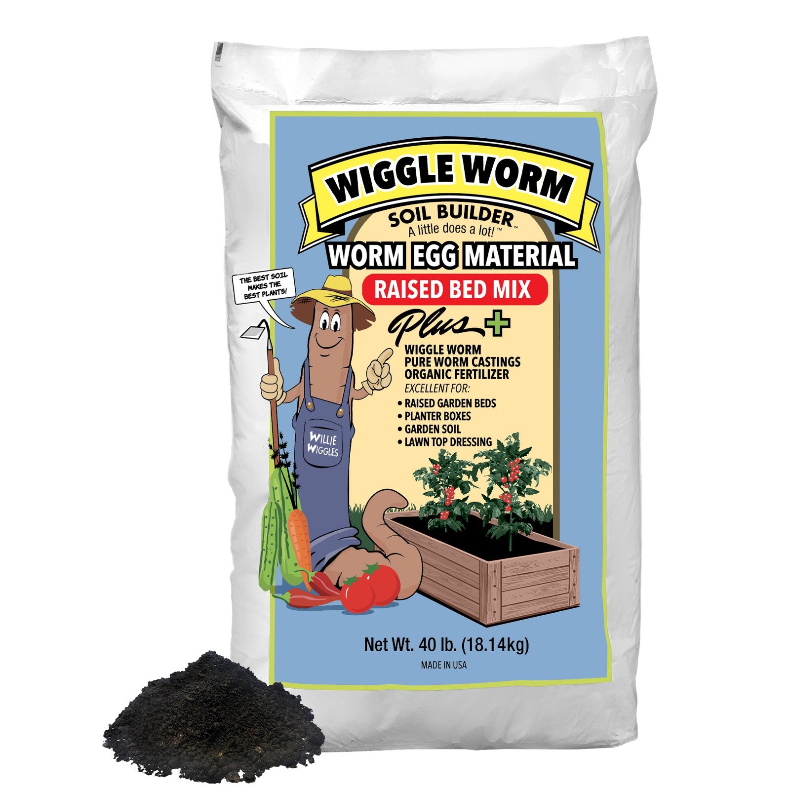 Wiggle Worm Raised Bed Mix