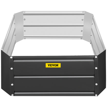 VEVOR Galvanized Raised Garden Bed Planter Box for Plant Flower Vegetable