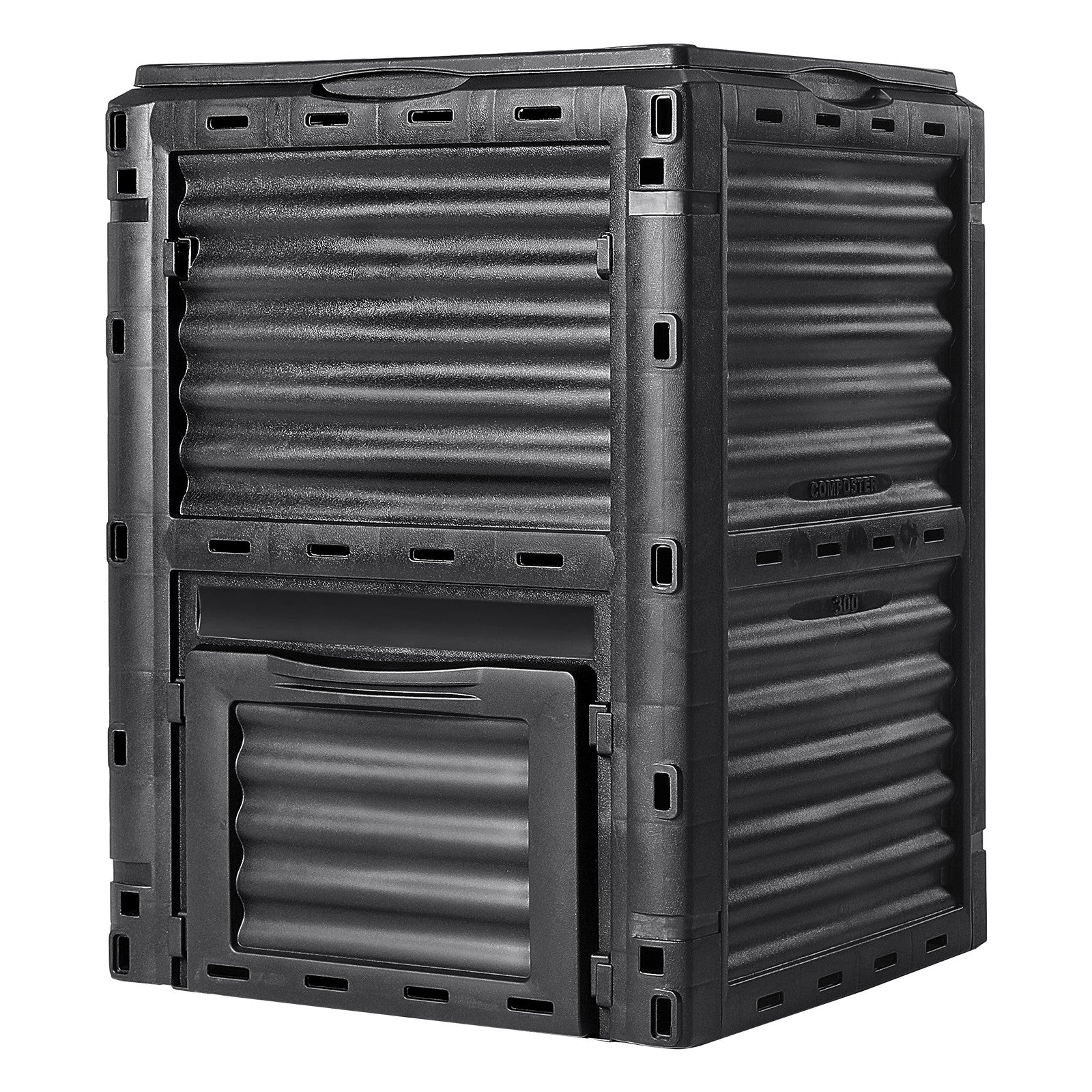 Garden Compost Bin 80 Gal/300 L Outdoor Compost Bin BPA Free Material