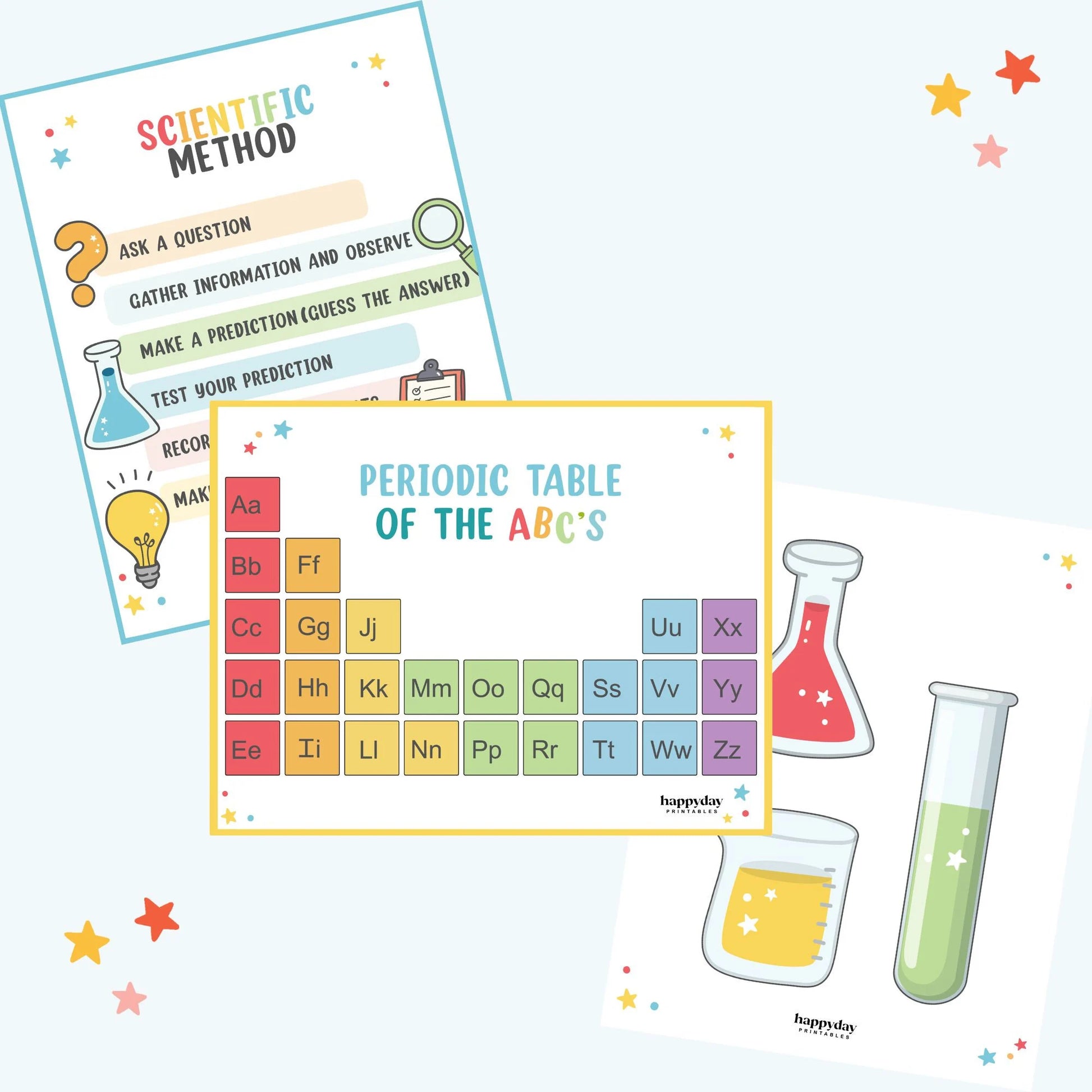 Science Lab Printable Pack • Mad Scientist Party • Science Activities for Kids • Printable Science Activity Pack • STEM learning pack